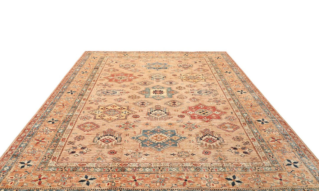 Shirvan Royal extra fine rug 8x10 ft hand knotted in Afghanistan 12451246
Afghan Shirvan rug 8x10 ft - 250 x 300 cm in a subtle pattern and design - ideal for the living room or dining room.