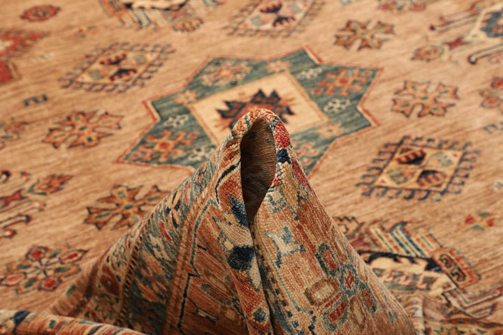 Shirvan Royal extra fine rug 8x10 ft hand knotted in Afghanistan 12451246
Afghan Shirvan rug 8x10 ft - 250 x 300 cm in a subtle pattern and design - ideal for the living room or dining room.
