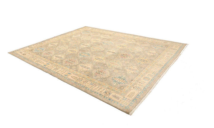 Kazak Rug 8x10 ft Hand-Knotted Carpet from Afghanistan Kazak Tapis Teppich 250x300 cm 12469837