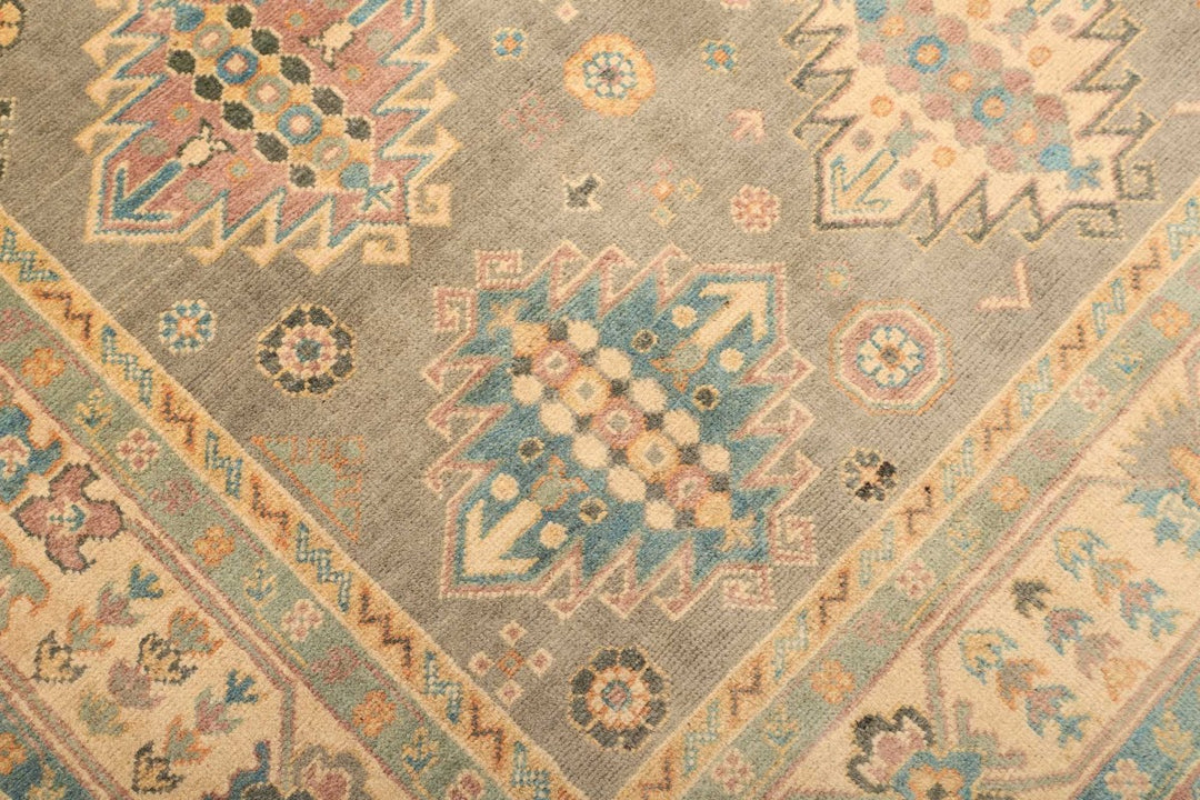Kazak Rug 8x10 ft Hand-Knotted Carpet from Afghanistan Kazak Tapis Teppich 250x300 cm 12469837