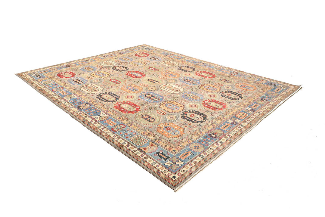 Kazak Rug 8x10 ft Hand-Knotted Carpet from Afghanistan 12470056 for living room or dining room.
Afghan Kazak Teppich 250 x 300 cm für Esszimmer oder Wohnzimmer. Tapis afghan Kazak 250x300 cm pour salle à manger ou salon.