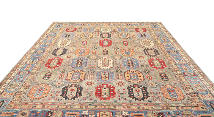 Kazak Rug 8x10 ft Hand-Knotted Carpet from Afghanistan 12470056 for living room or dining room.
Afghan Kazak Teppich 250 x 300 cm für Esszimmer oder Wohnzimmer. Tapis afghan Kazak 250x300 cm pour salle à manger ou salon.