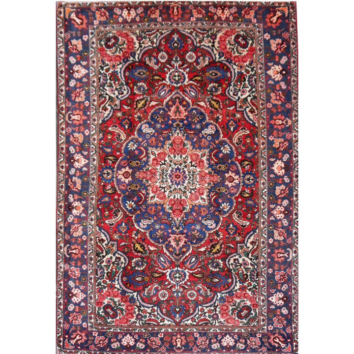 Bakhitar midcentury rug 9.9 x 6.6 ft - 300 x 200 cm