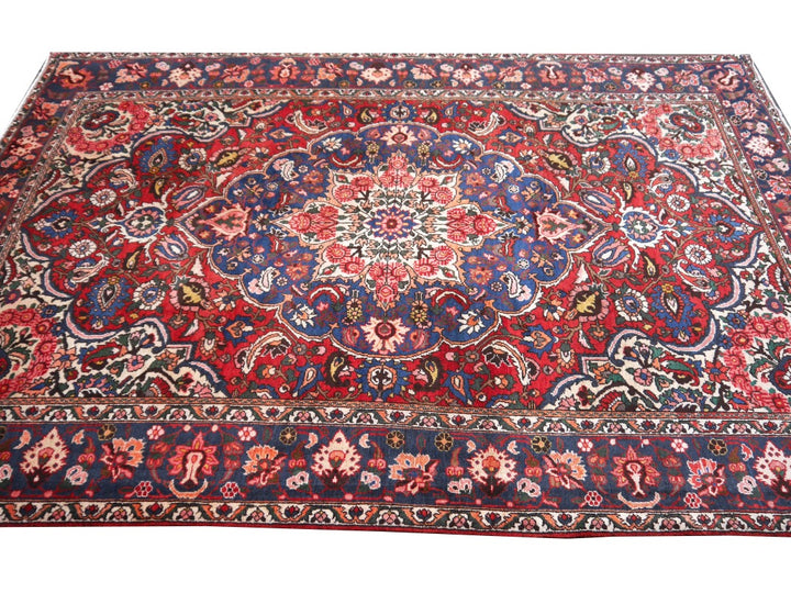Bakhitar midcentury rug 9.9 x 6.6 ft - 300 x 200 cm