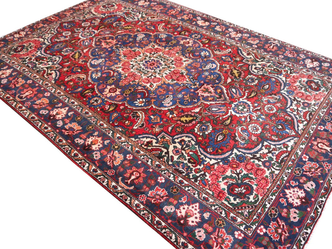 Bakhitar midcentury rug 9.9 x 6.6 ft - 300 x 200 cm