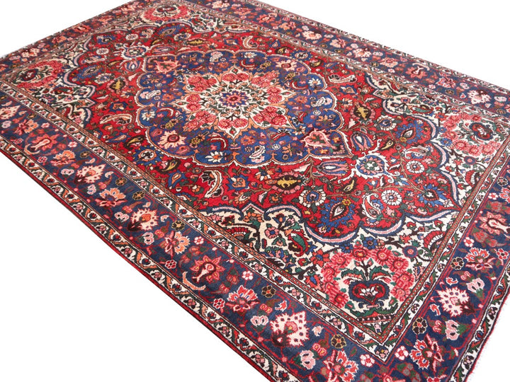 Bakhitar midcentury rug 9.9 x 6.6 ft - 300 x 200 cm