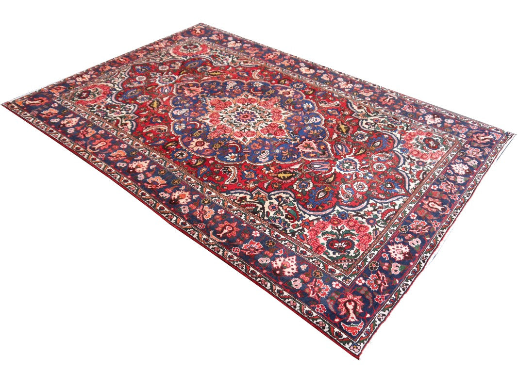 Bakhitar midcentury rug 9.9 x 6.6 ft - 300 x 200 cm
