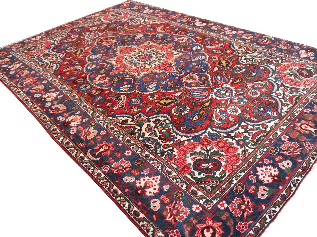 Bakhitar midcentury rug 9.9 x 6.6 ft - 300 x 200 cm