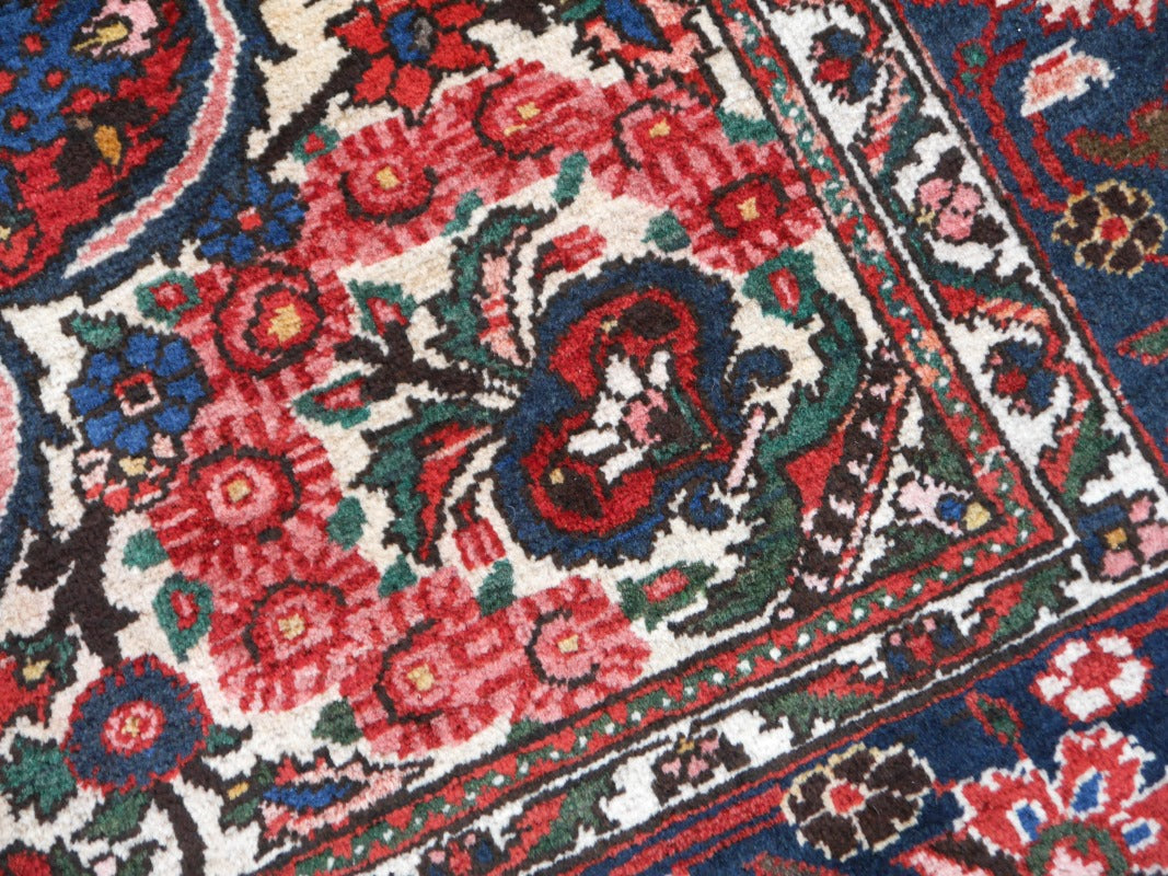 Bakhitar midcentury rug 9.9 x 6.6 ft - 300 x 200 cm