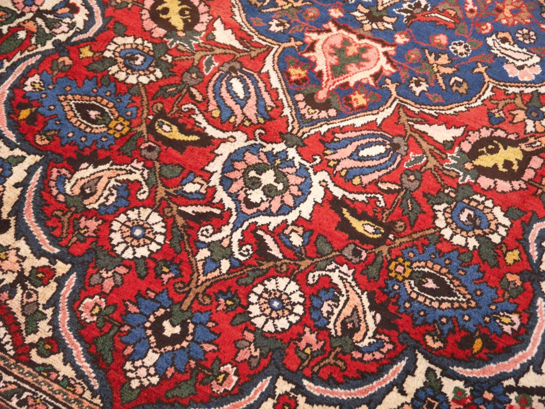 Bakhitar midcentury rug 9.9 x 6.6 ft - 300 x 200 cm