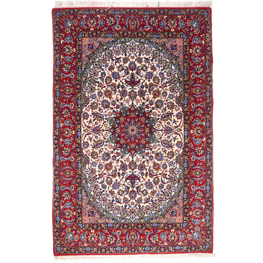 14154 Isfahan rug hand-knotted super fine