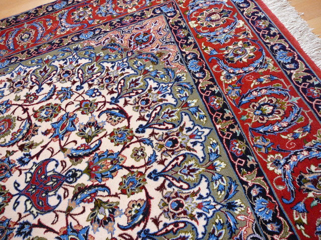 14154 Isfahan rug hand-knotted super fine