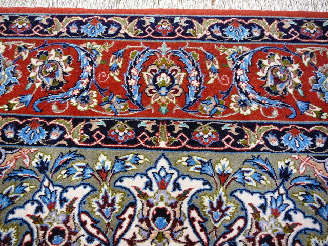 14154 Isfahan rug hand-knotted super fine