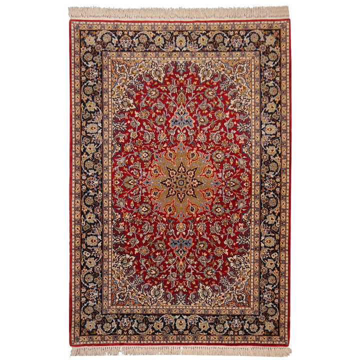 14416 Isfahan rug hand-knotted super fine