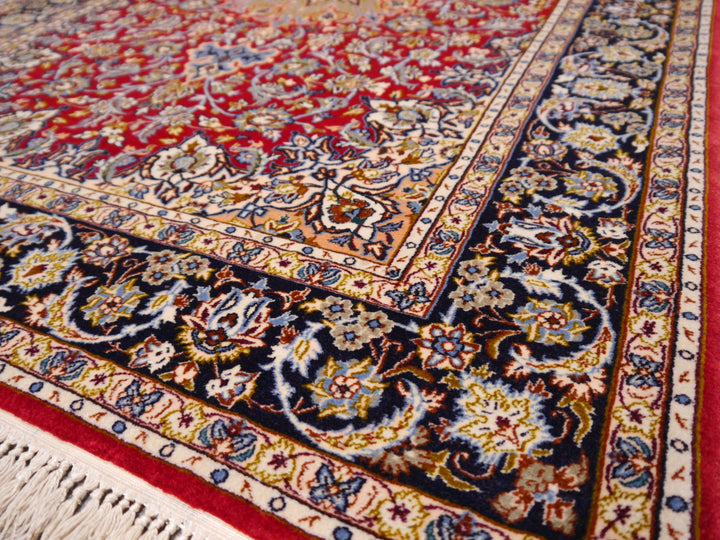 14416 Isfahan rug hand-knotted super fine