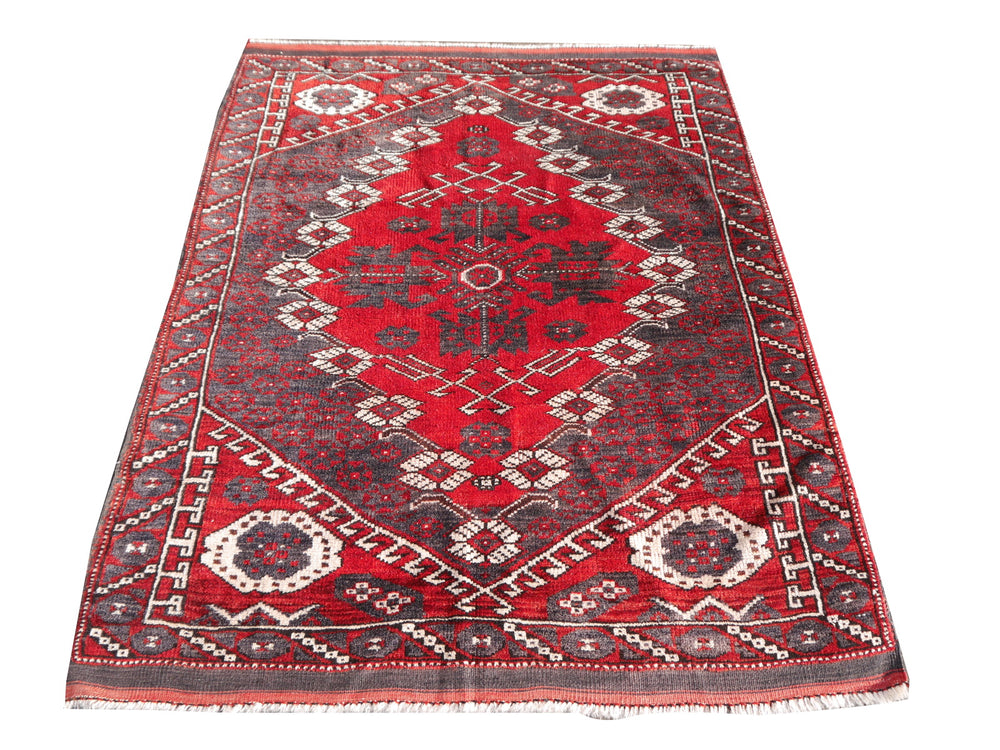 bergama kiz rug tppich tapis vintage antique 130 x 100 cm