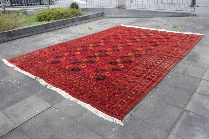 Ersari rug vintage 11.2 x 15.5 ft Turkoman 470 x 340 cm 15518