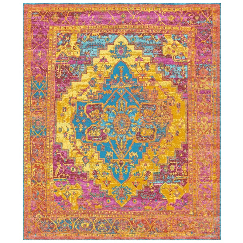 15975 Superior Luxury Rug Heriz, Contemporary Rug in Silk by Djoharian Design