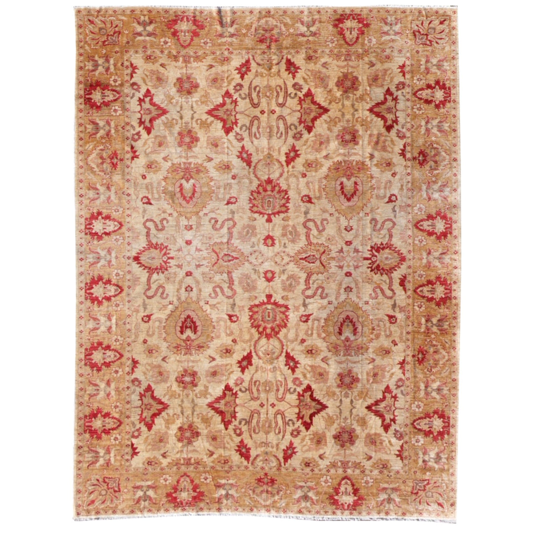 Ziegler Mahal Rug – 545 x 396 cm (17.9 x 13 ft / 214 x 156 in) – Hand-knotted in Afghanistan