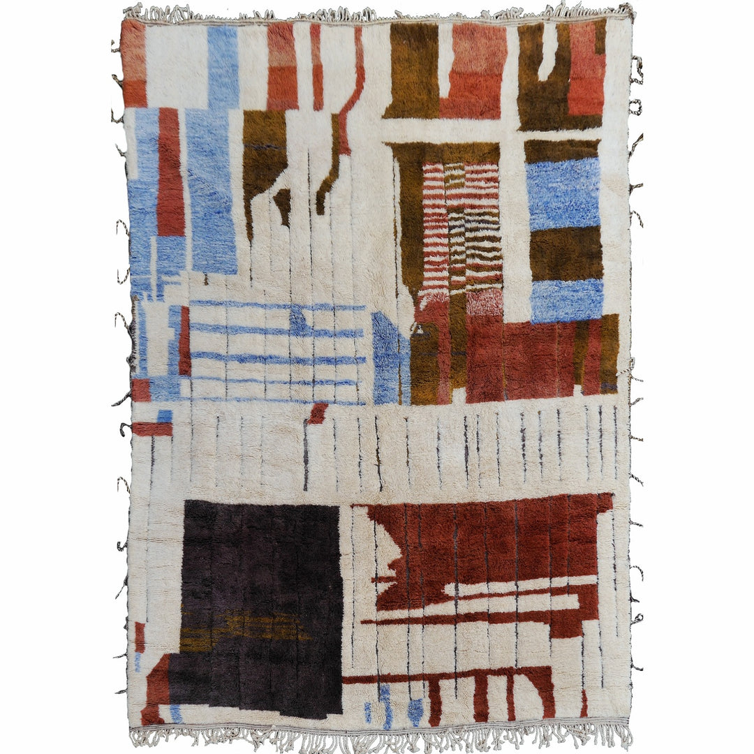 Moroccan Berber rug 12 x 9.2 ft Mrirt from Morocco