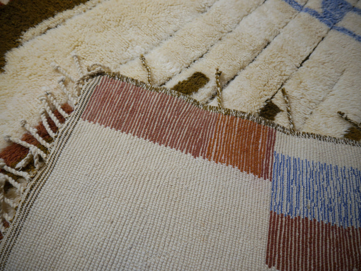 Moroccan Berber rug 12 x 9.2 ft Mrirt from Morocco