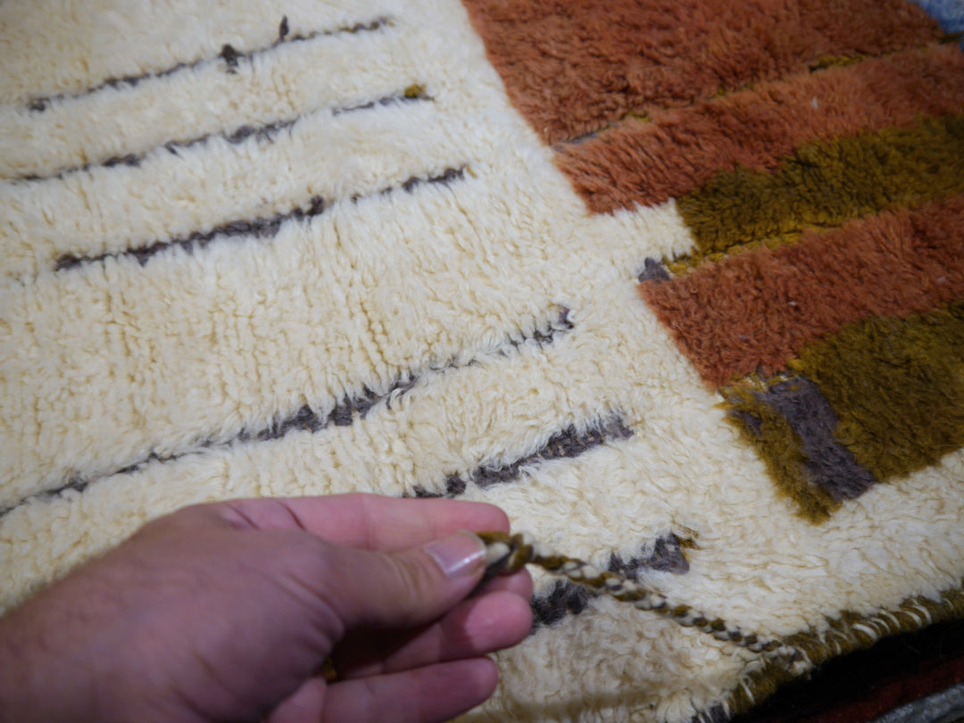 Moroccan Berber rug 12 x 9.2 ft Mrirt from Morocco