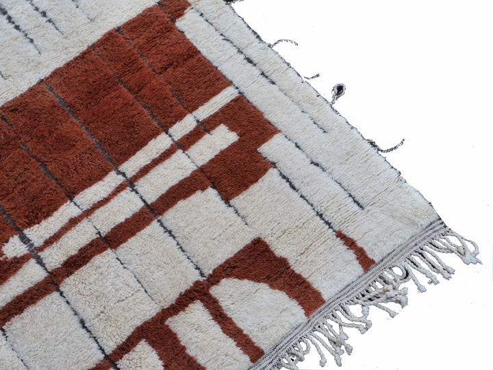 Moroccan Berber rug 12 x 9.2 ft Mrirt from Morocco