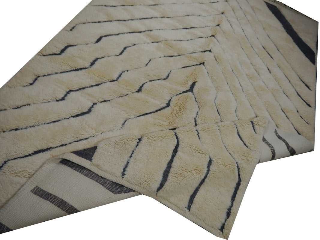 Beni Ourain Mirt rug 9.9 x 6.6 ft / 300 x 200 cm