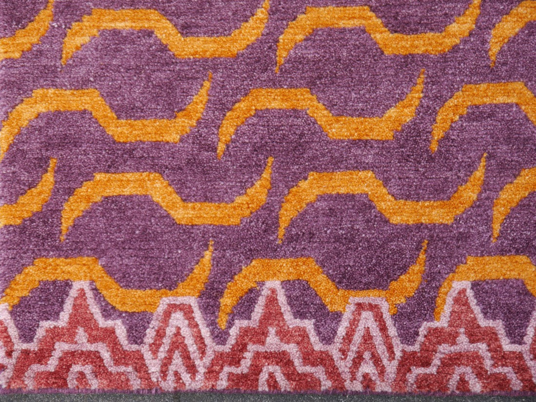 Tapis Tigre Tibétain 180 x 90 noué à la main - Djoharian Design 16202