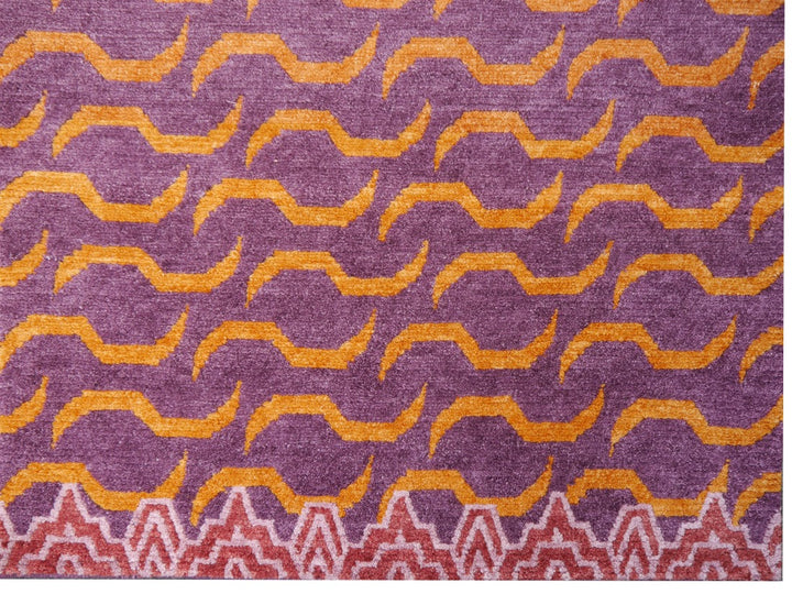 Tapis Tigre Tibétain 180 x 90 noué à la main - Djoharian Design 16202