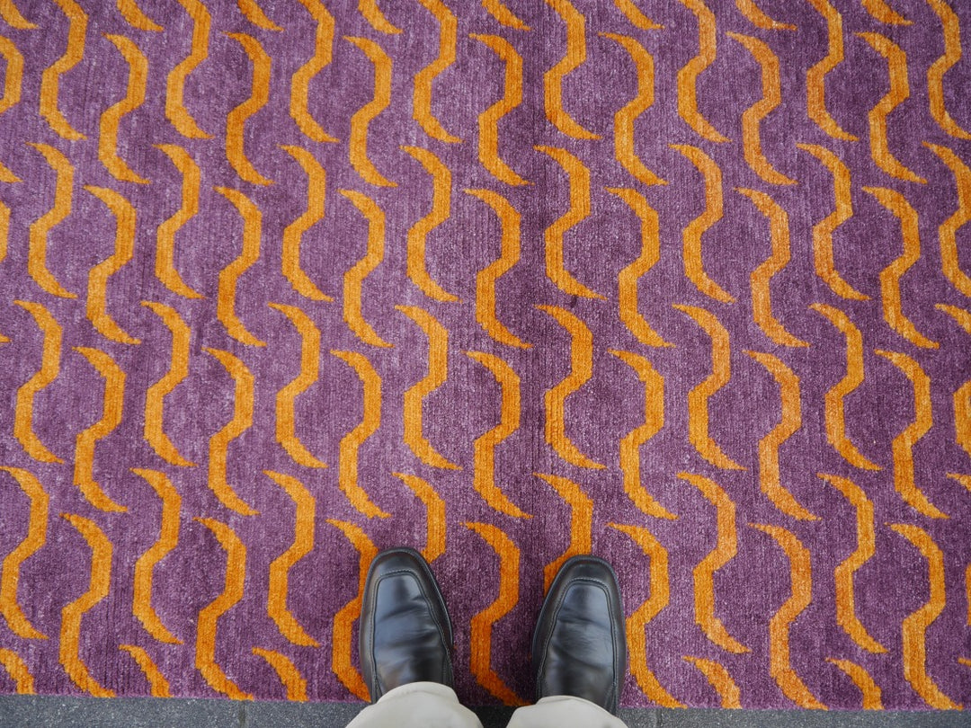 Tapis Tigre Tibétain 180 x 90 noué à la main - Djoharian Design 16202