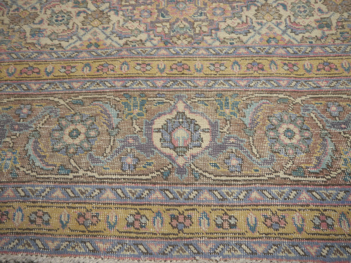 11’5 x 8’2 Classic Vintage Rug Muted Red Beige, Red, Green & Brown