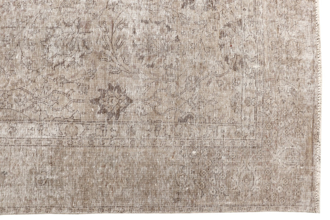 16295 Vintage Rug Beige Muted 9 x 12 ft hand-knotted
