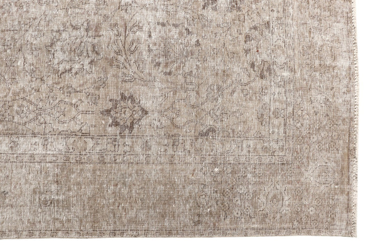 16295 Vintage Rug Beige Muted 9 x 12 ft hand-knotted