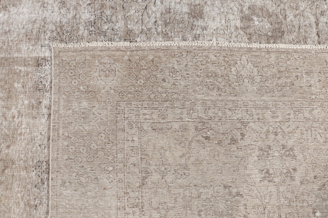 16295 Vintage Rug Beige Muted 9 x 12 ft hand-knotted