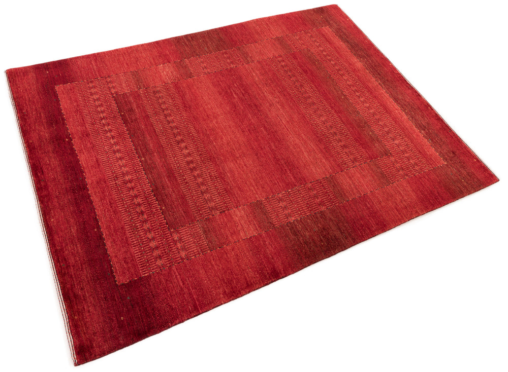 Tapis Loribaft Atash – 195 x 145 cm Rug Teppich Rouge Rot Red carpet
