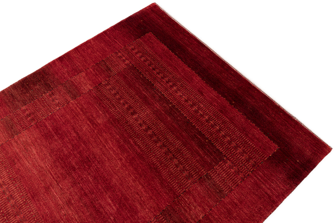 Tapis Loribaft Atash – 195 x 145 cm Rug Teppich Rouge Rot Red carpet