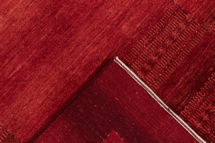 Tapis Loribaft Atash – 195 x 145 cm Rug Teppich Rouge Rot Red carpet