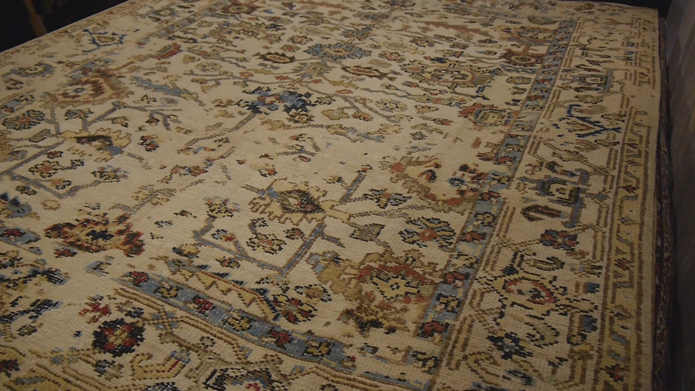 Ziegler Oushak Rug 8 x 10 ft  Vintage
