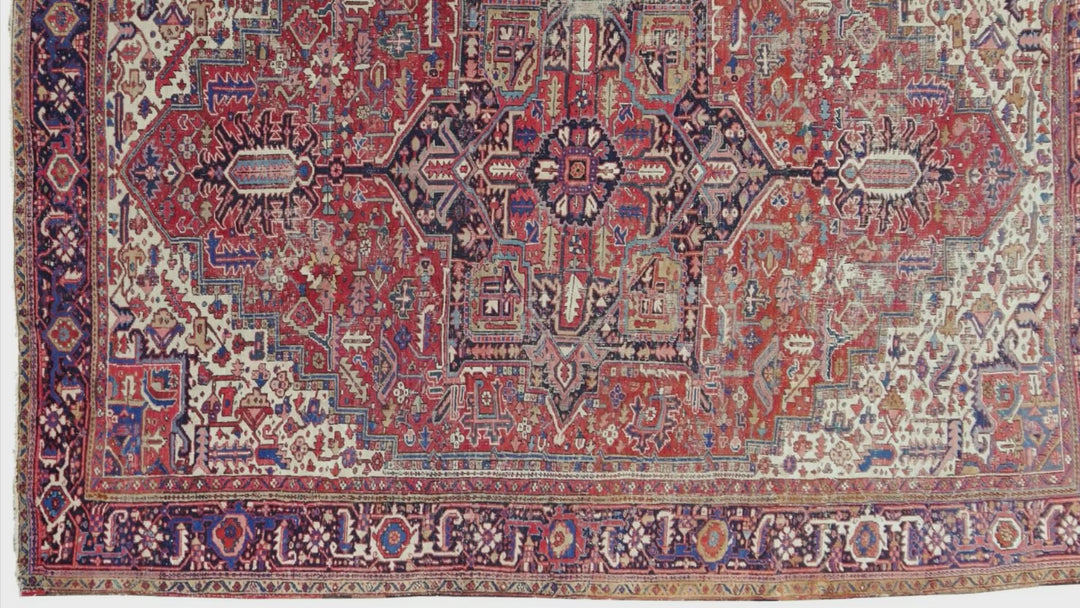 Azeri Tapis antique Heriz 300x400 cm 15521