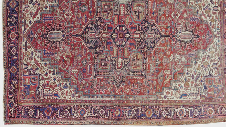 Azeri Tapis antique Heriz 300x400 cm 15521
