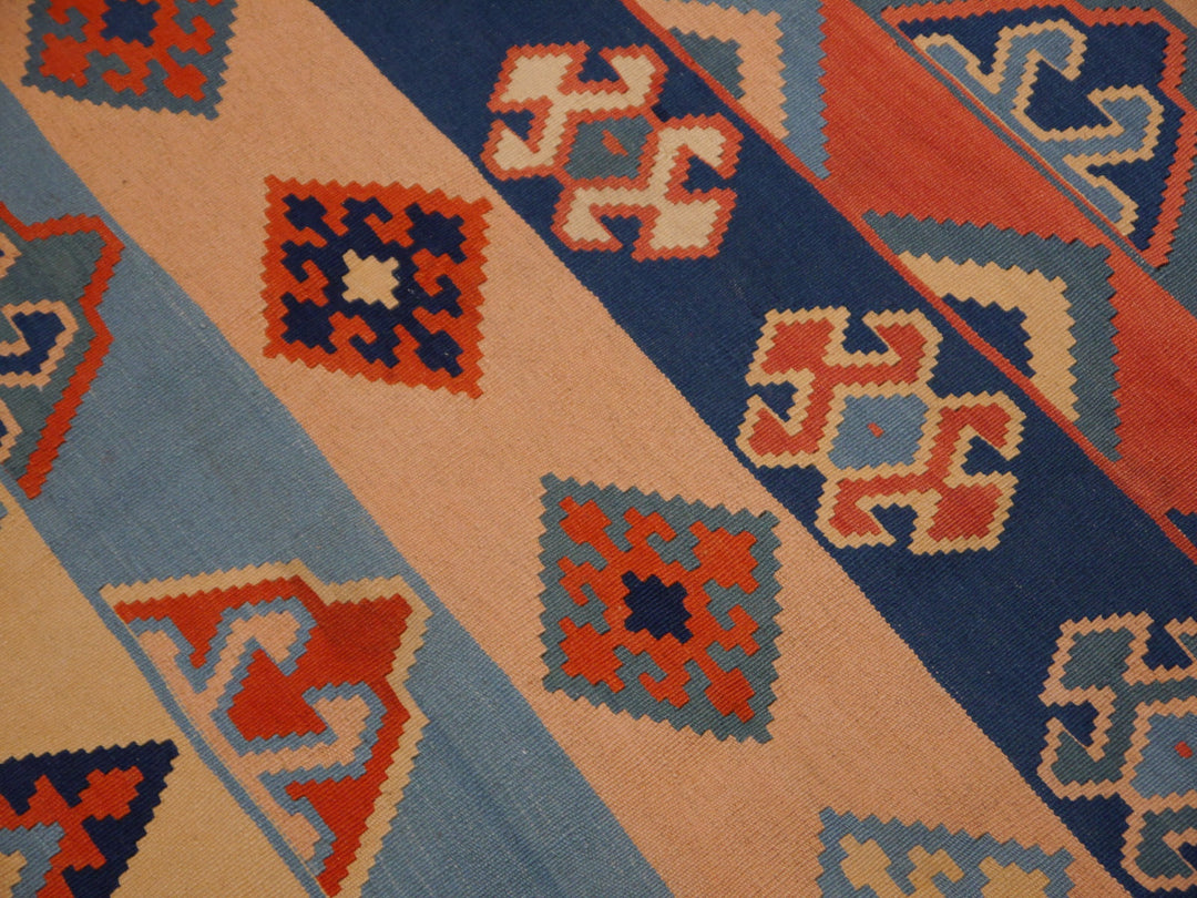 qashqai kilim rug 7 x 5 ft 13177