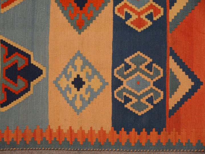 qashqai kilim rug 7 x 5 ft 13177