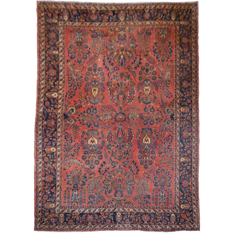 Sarouk antique Rug 12x 9 ft