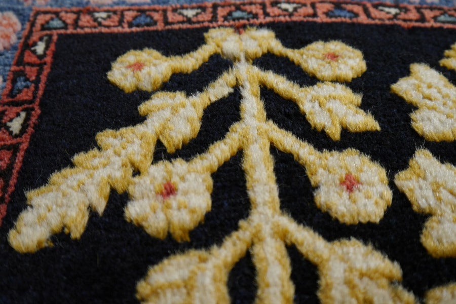 Jozan Souf Antique rug - collectors item 2.5 x 2 ft for sale