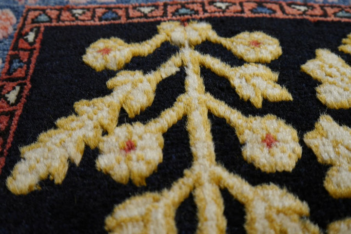 Jozan Souf Antique rug - collectors item 2.5 x 2 ft for sale