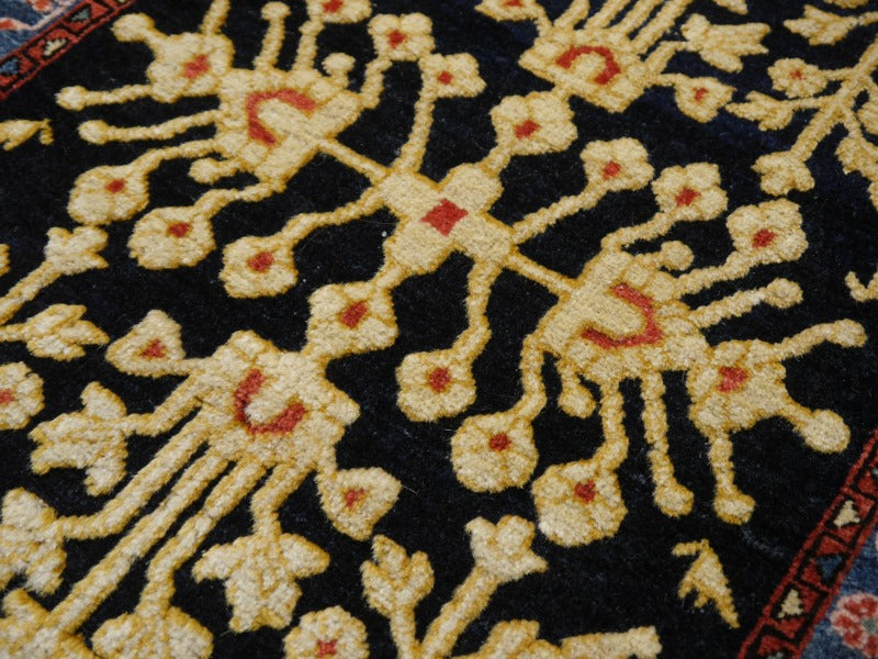 Tapis ancien Jozan Souf - pièce de collection 75 x 62 cm à vendre 15350
