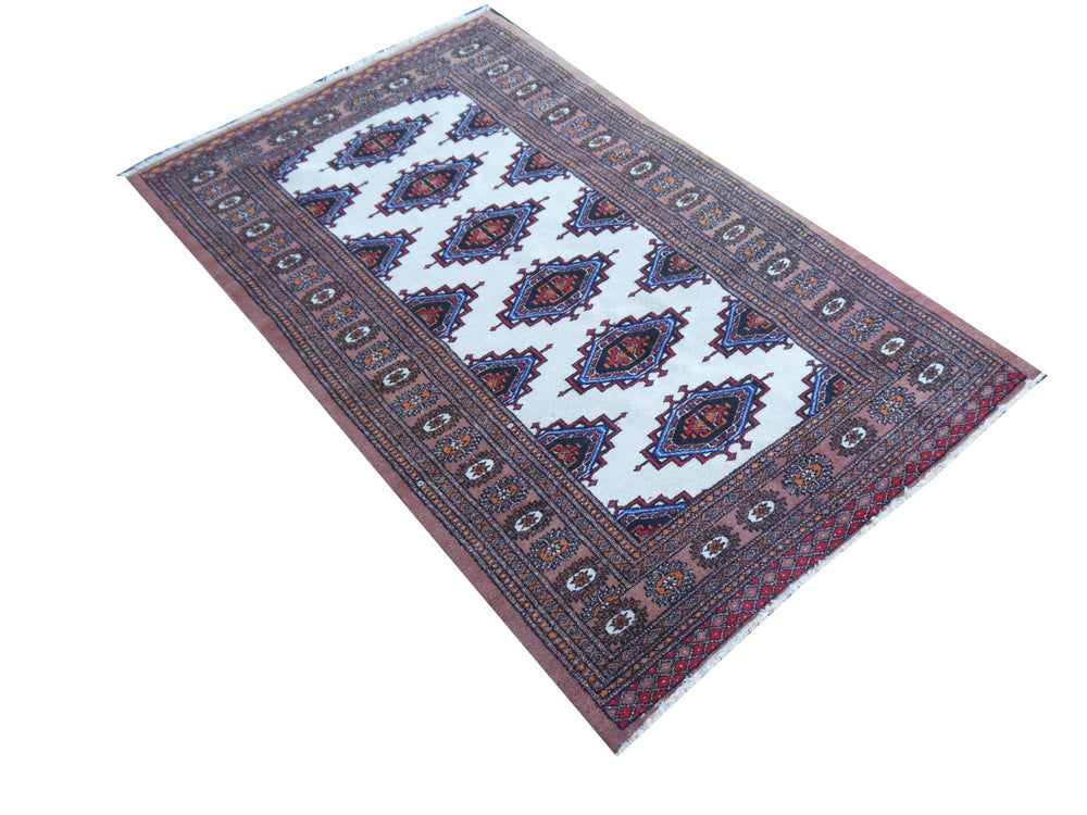 Bokhara vintage rug 5.3 x 3.2 ft - 156 x 95 cm