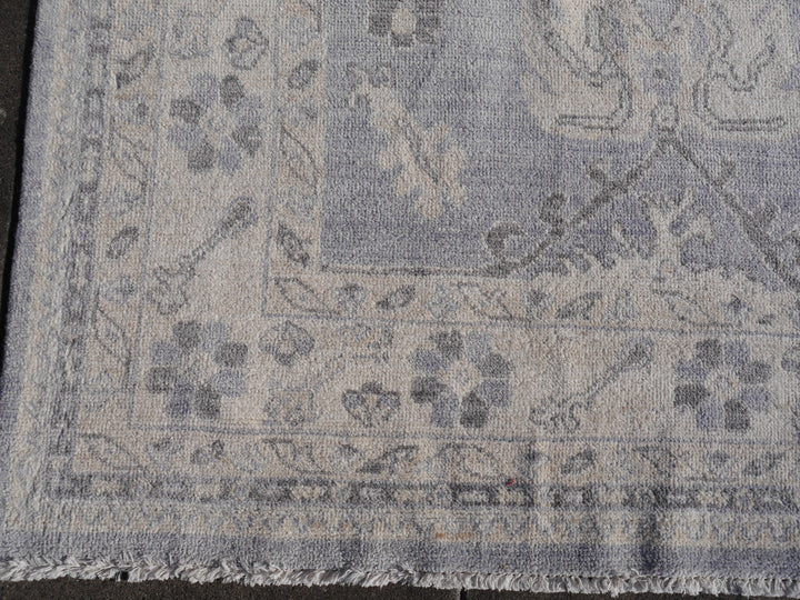Khotan Teppich Ziegler 250x300 Grau Beige Blau Wolle 300 x 250 cm für Wohnzimmer, Esszimmer, Schlafzimmer. Djoharian Collection 15533.