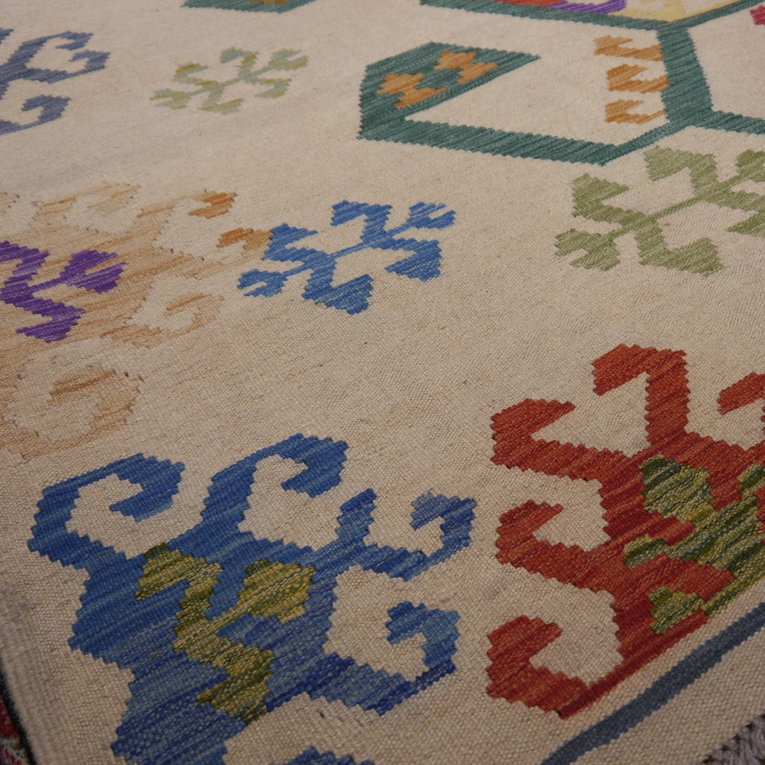 Kilim Rug 8 x 11 ft Arijana hand woven